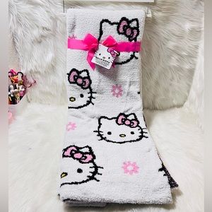 Hello Kitty Plush Throw Blanket